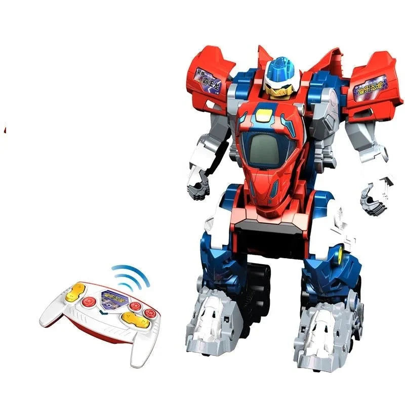 Remote Control Transforming Dinosaur Robot Toy With Sound And Music - 262 * 178.5 * 361.5mm