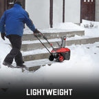 PowerSmart 40V Cordless Snow Blower 21in Cleaning Width / 6in Cleaning Depth - LED Light
