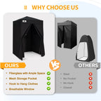 EAGLE PEAK Ultra Compact 4 ft x 4 ft Pop-Up Changing Room Canopy - Flex