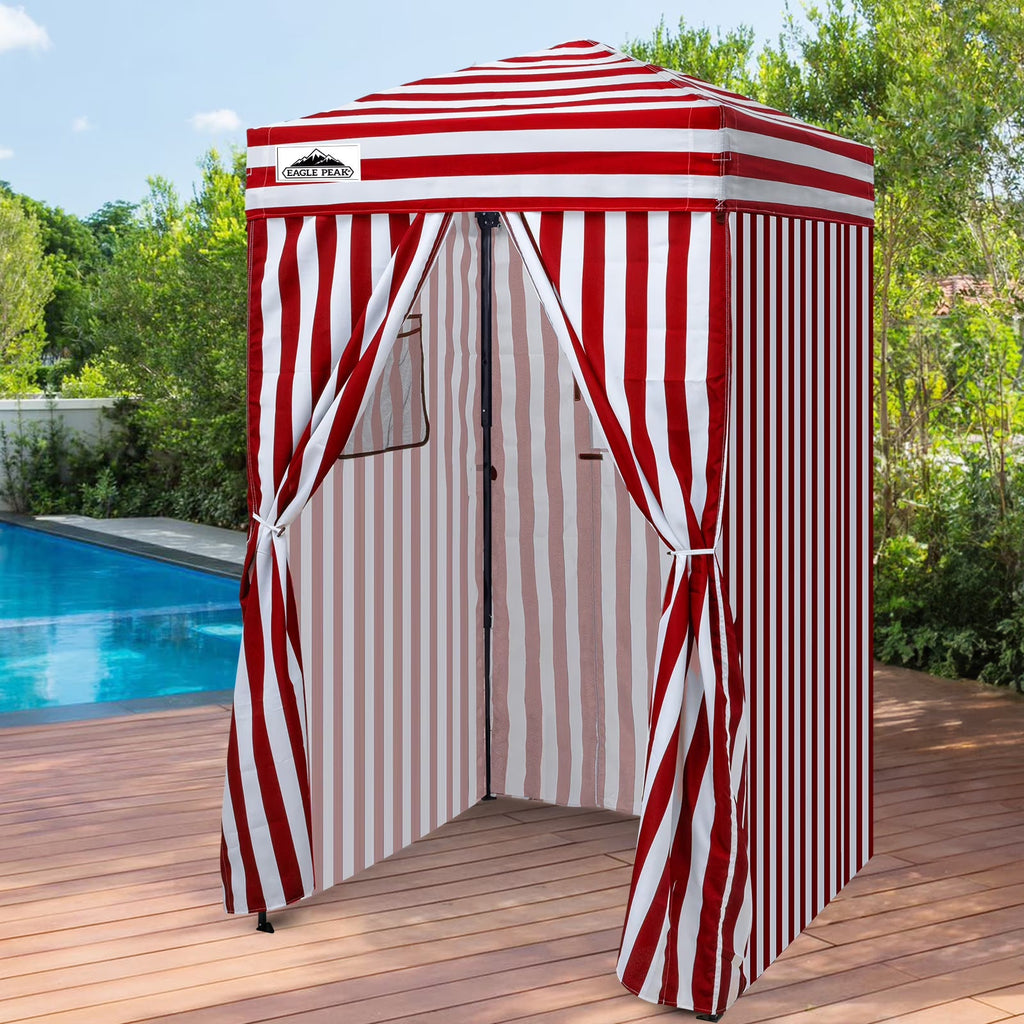 EAGLE PEAK Ultra Compact 4 ft x 4 ft Pop-Up Changing Room Canopy - Flex