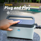 Dolphin Robotic Pool Vacuum Cleaner With Wi-Fi Control And Universal Caddy For Pools Up To 50 FT - Nautilus CC Plus