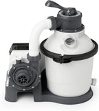 Intex Krystal Clear 16 Inch 3,000 GPH Above-Ground Pool Sand Filter Pump - 26651EG