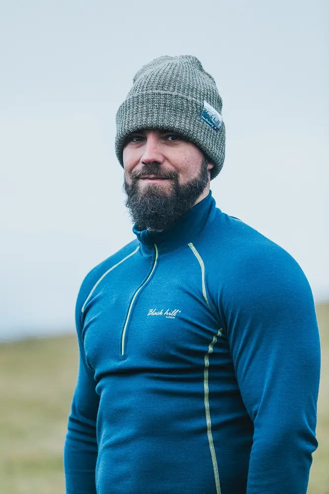Merino Beanie, Brown - Arctic II