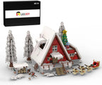 FILONA Christmas Country Church Building Block Kit, 1769 Pieces - MOC-147549