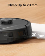 eufy Robot Vacuum, 5,000 Pa Suction, iPath Laser Navigation, Black, 12.8in x 13in x 4in - T2267111