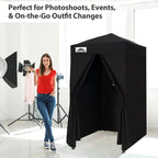 EAGLE PEAK Ultra Compact 4 ft x 4 ft Pop-Up Changing Room Canopy - Flex
