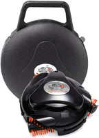 Grillbot Automatic Grill Cleaning Robot With Nylon Brushes, Black, Carry Case