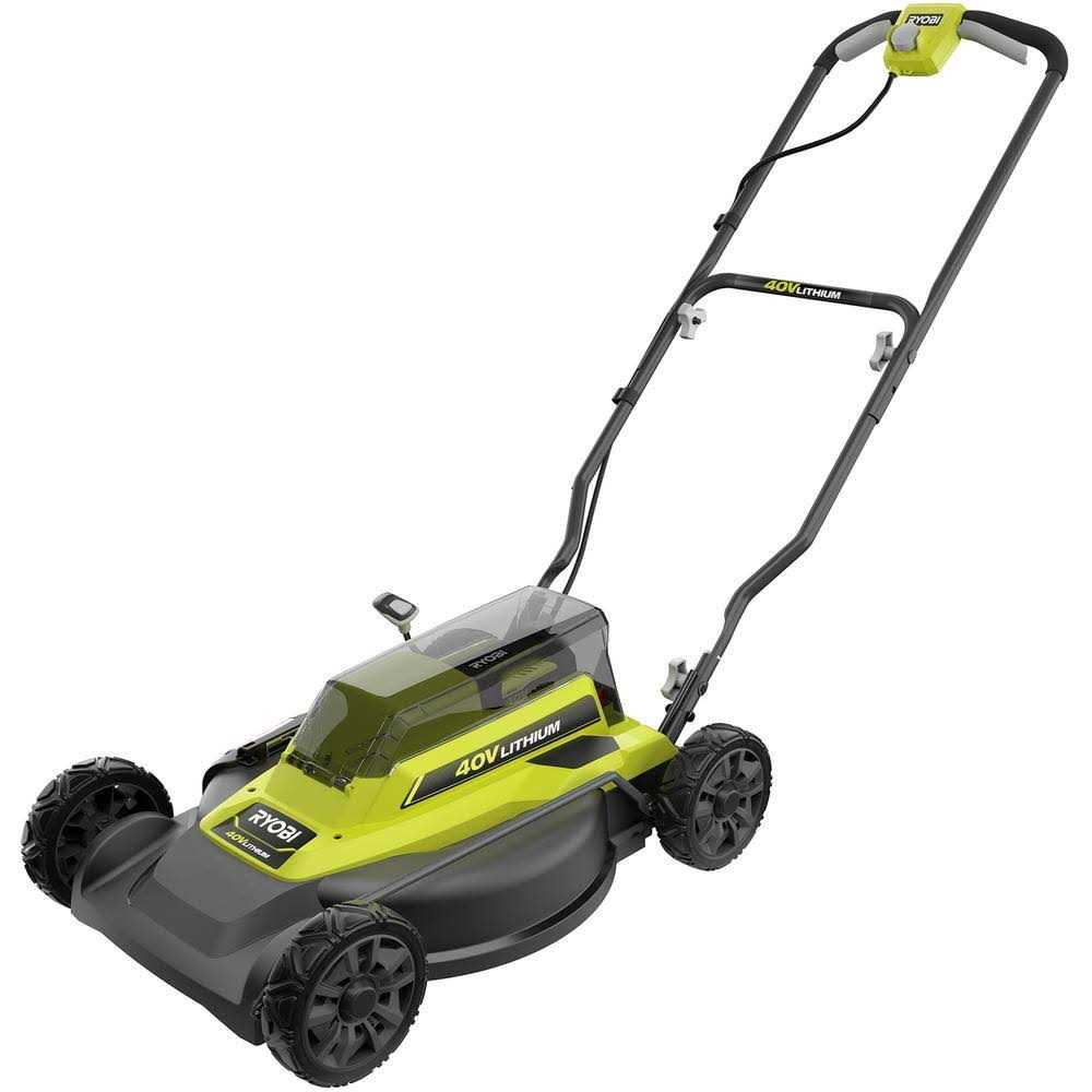 RYOBI 40V 18 in 2-in-1 Cordless Walk-Behind Push Lawn Mower