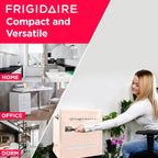 Frigidaire Retro Compact Refrigerator 1.6 cu ft 16 in D x 18 in W x 18.5 in H Moonlight - EFR176
