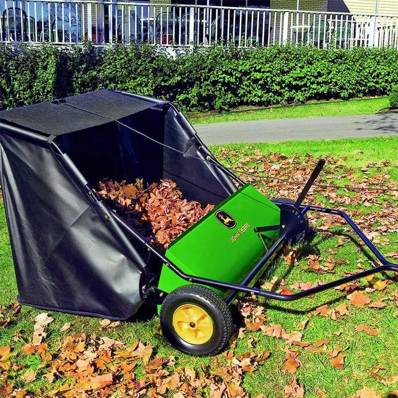 Agri-Fab Tow-Behind Lawn Sweeper 42-Inch 24-Cubic-Foot Capacity