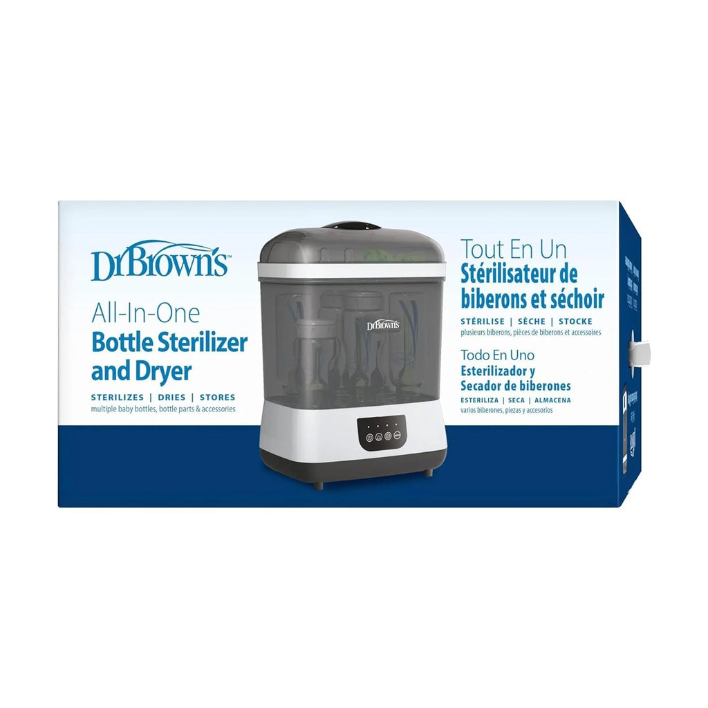 Baby Bottle Sterilizer And Dryer, 6 Bottles, 4-In-1
