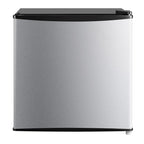 Mainstays 1.7 Cu. Ft. Single Door Mini Refrigerator, Stainless Steel Look