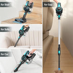 INSE Cordless Stick Vacuum Cleaner, 6 In 1, 1.2L, 45min, 20000PA