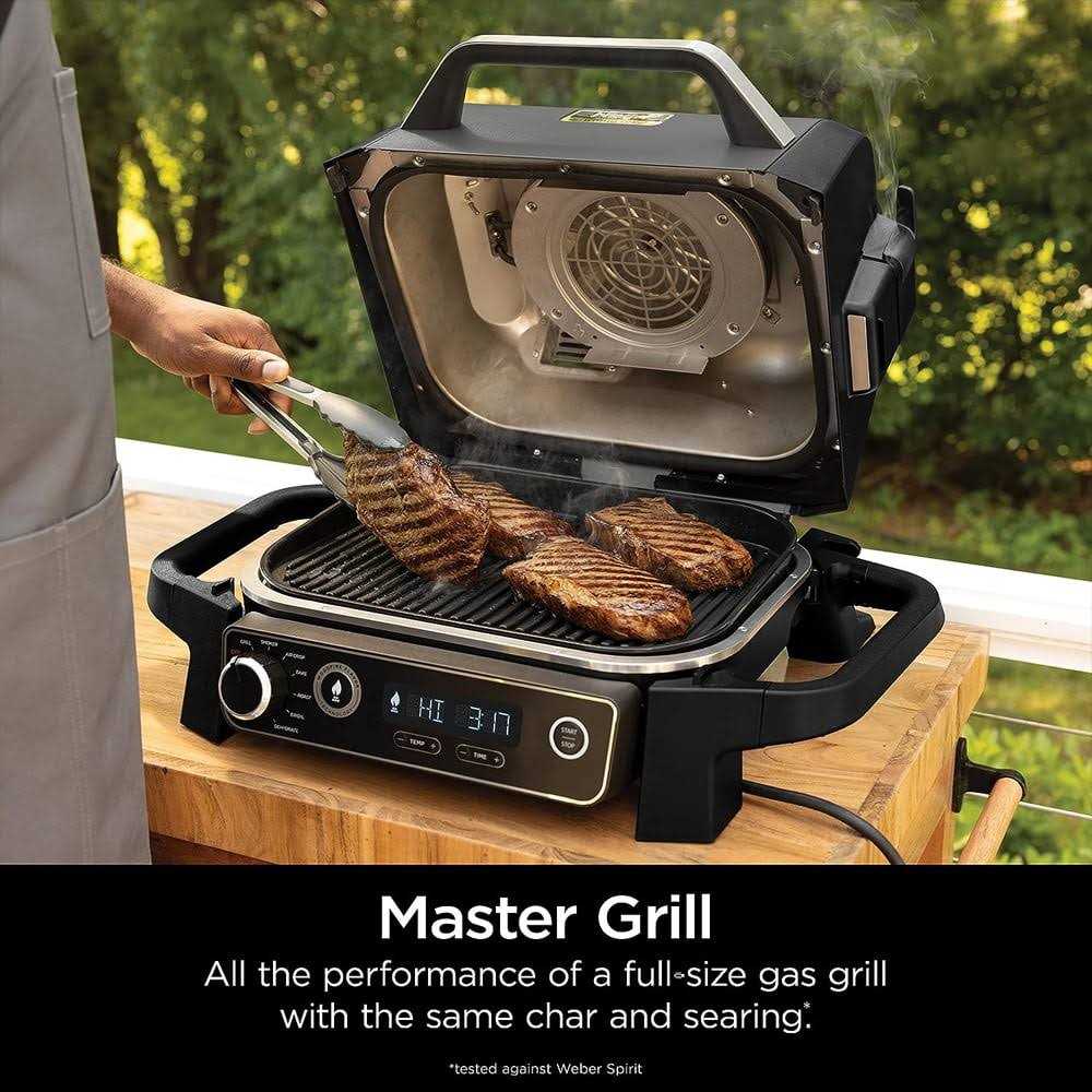 Ninja Woodfire Outdoor Grill & Smoker 7-in-1 Master Grill