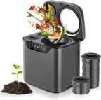 FOHERE 4L Countertop Electric Kitchen Composter, Gray