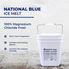 National Blue Ice Melt And Snow Salt 50lb Bucket