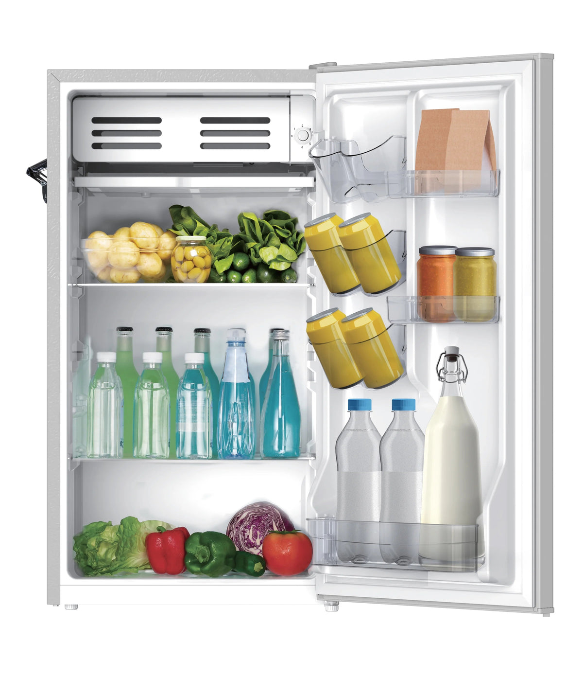 Frigidaire Retro Bar Fridge, 3.2 Cu. Ft., Pink, 65-Watt - EFR376-C-PINK