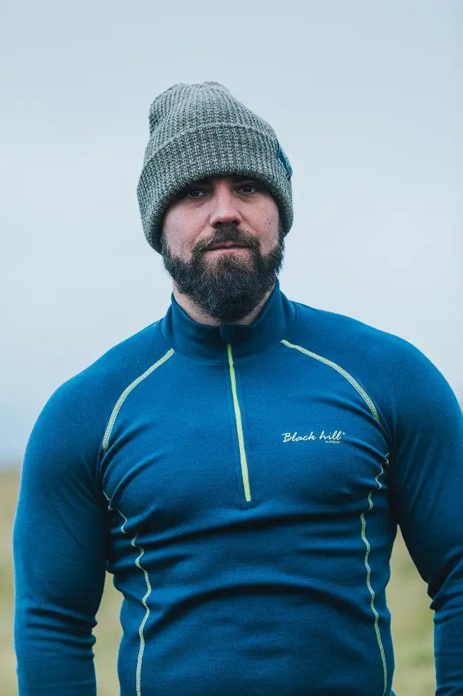 Merino Beanie, Brown - Arctic II