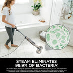 Shark Steam & Scrub Mop, Gold, 3 Steam Modes, 4 Washable Pads - Steam & Scrub