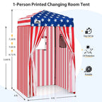 EAGLE PEAK Ultra Compact 4 ft x 4 ft Pop-Up Changing Room Canopy - Flex
