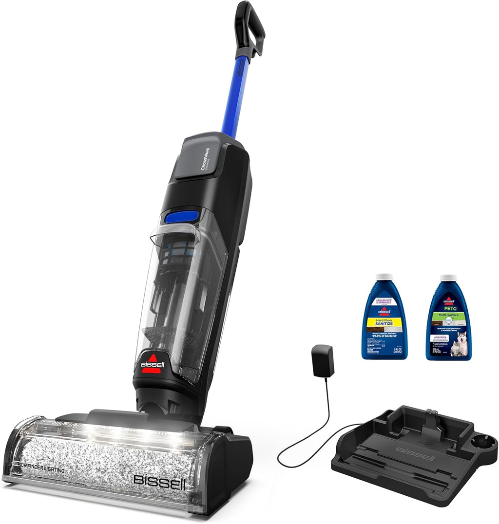 Bissell CrossWave OmniFind Cordless Wet Dry Vacuum With FurFinder Headlights - 3967F