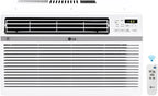LG 5000 BTU Window Air Conditioner With Remote, White