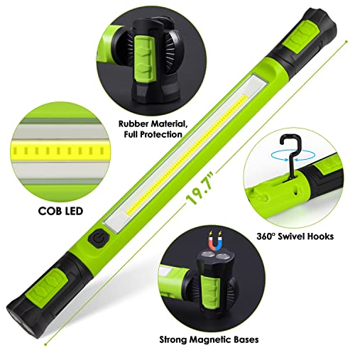 Ropelux Rechargeable Magnetic Underhood Work Light, 2500LM, 5200mAh