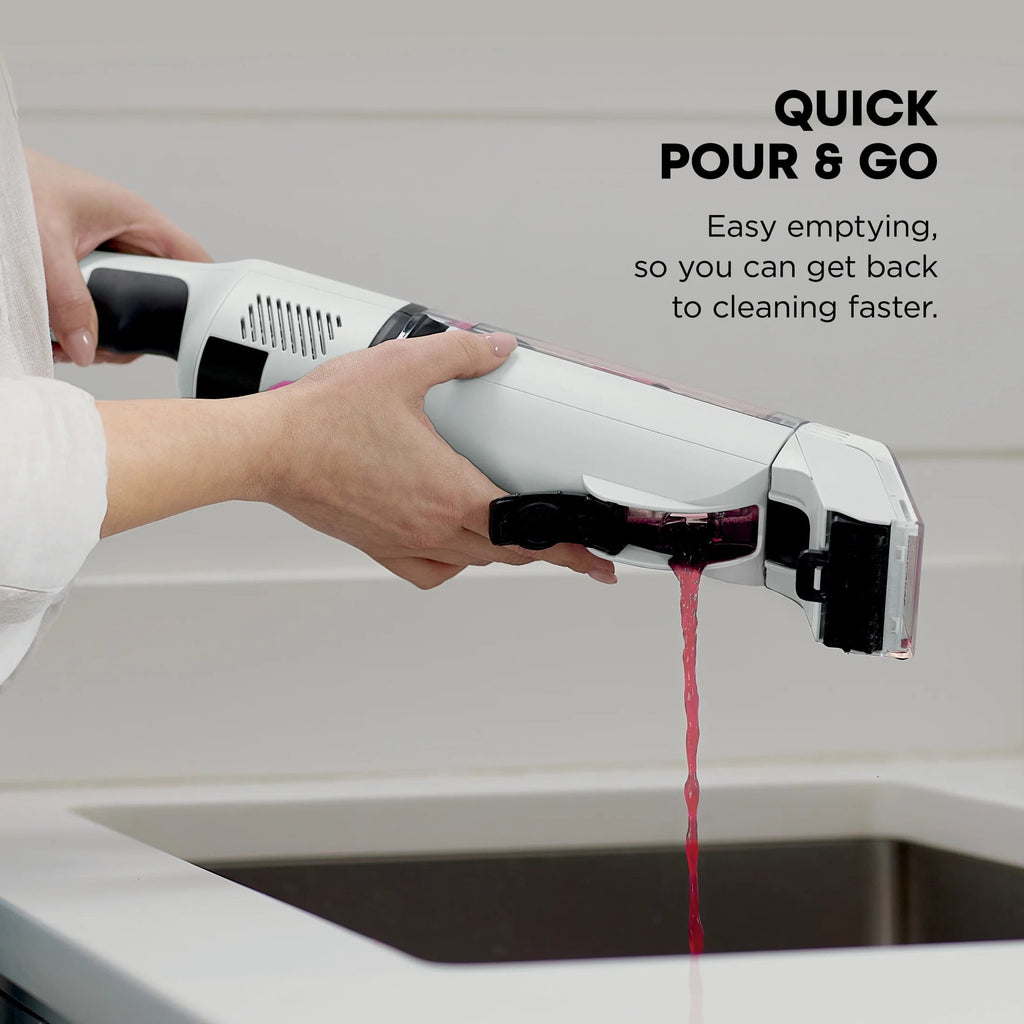Shark Cordless Portable Spot, Stain, And Odor Remover System With Storage Caddy And Full-Size Cleaning Solution, White - HX100