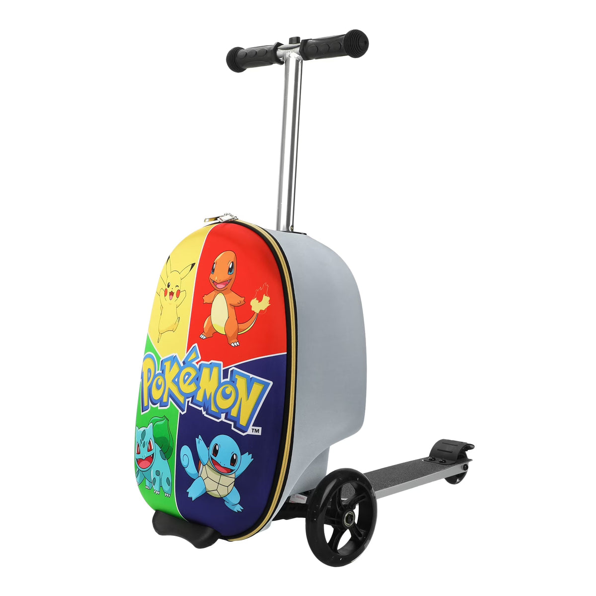 Pokemon Youth Rolling Carry-On Scooter Luggage - Character Art
