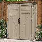 Suncast Resin Vertical Outdoor Storage Shed, 6x4, 54 cu. ft.