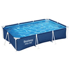 Bestway Steel Frame Above-Ground Swimming Pool 3.00m x 2.01m x 66cm - Filter Pump