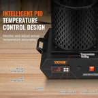 SKYSHALO Electric Gold Melting Furnace 1+3kg, 1350W, 1150C