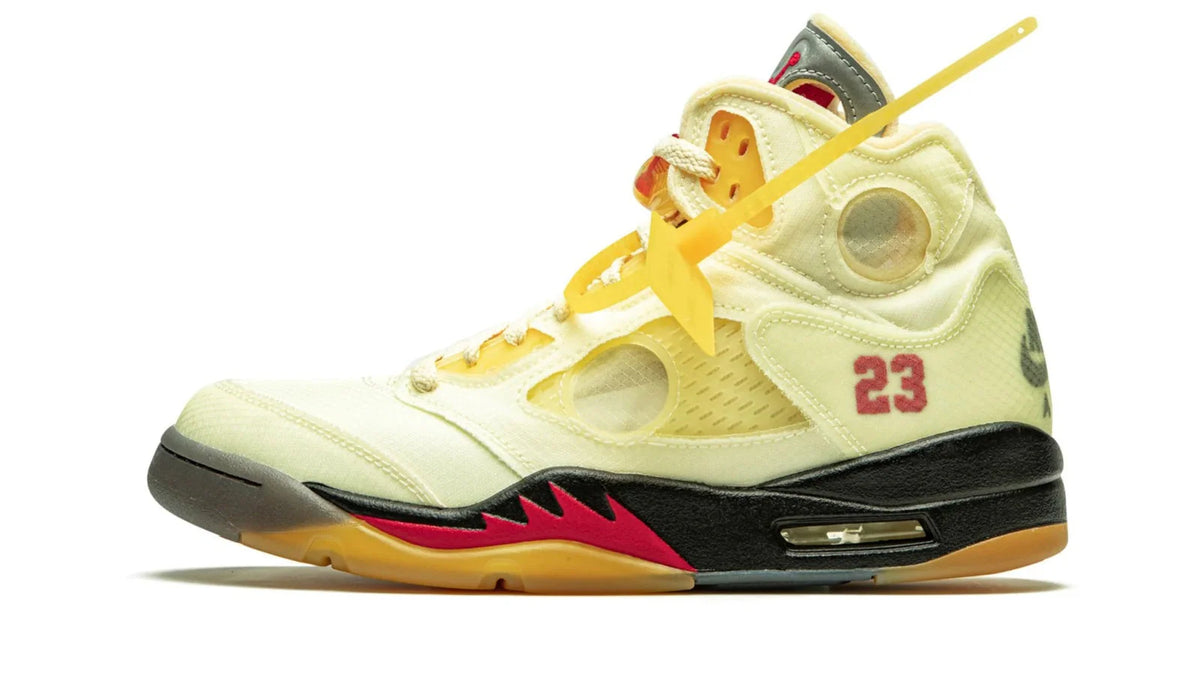 Air Jordan 5 Retro SP Off-White Sail Sneakers