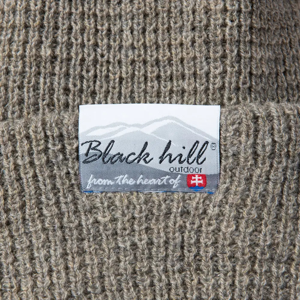Merino Beanie, Brown - Arctic II