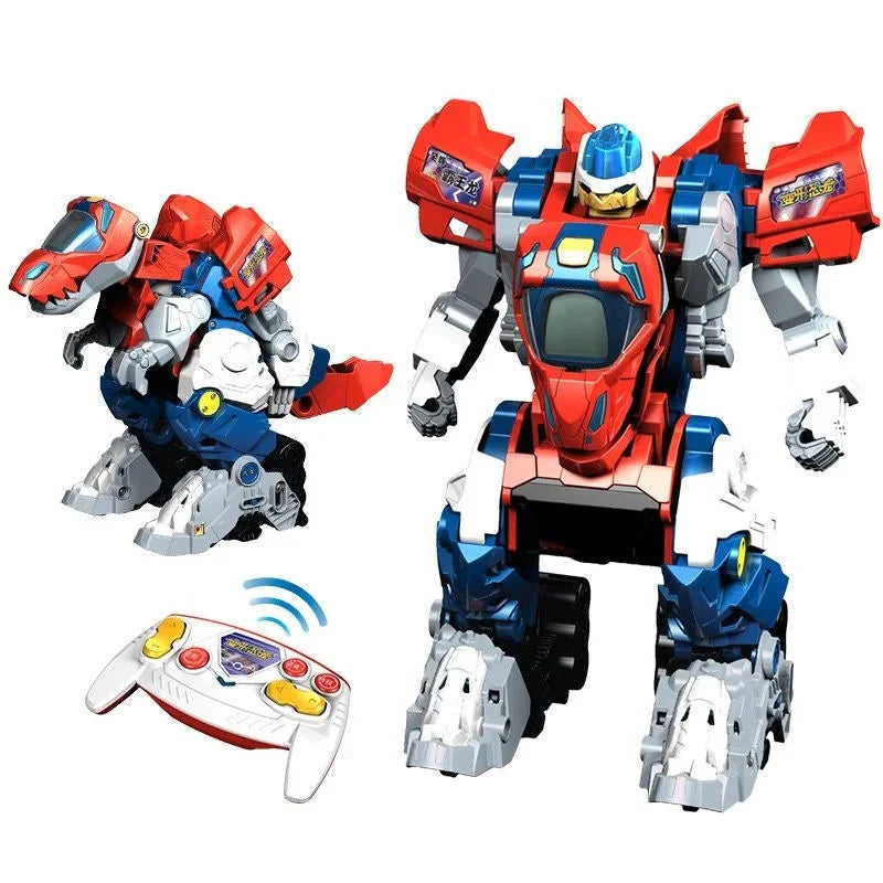 Remote Control Transforming Dinosaur Robot Toy With Sound And Music - 262 * 178.5 * 361.5mm