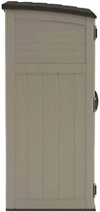 Suncast Resin Vertical Outdoor Storage Shed, 6x4, 54 cu. ft.