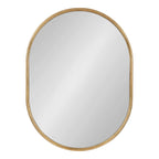 Capsule Framed Wall Mirror, 16x48, 18x24, 22x34, 24x36, Black, Bronze, Gold, Gray, Silver, Antique-Bronze