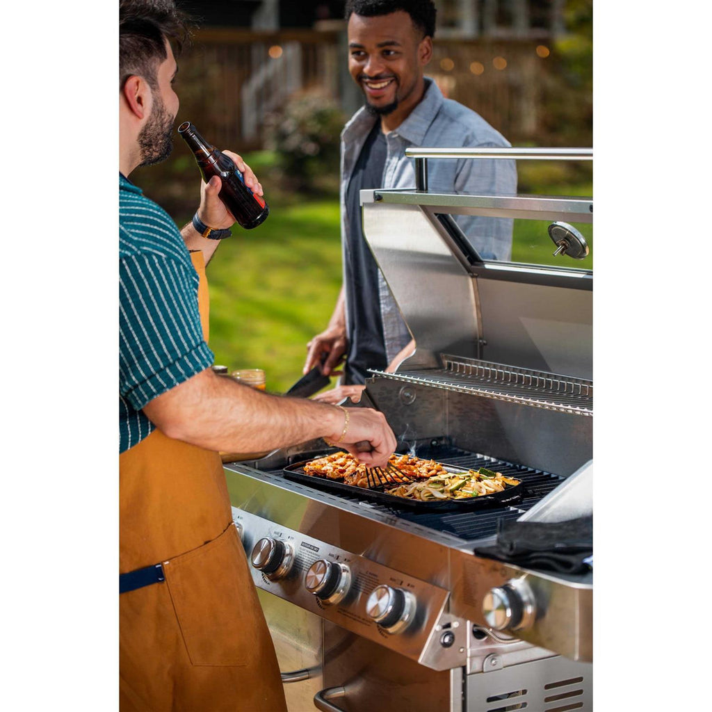 Lodge Seasoned Cast Iron Reversible Grill/Griddle