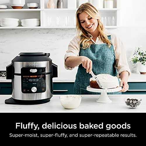 Ninja Foodi 14-in-1 Smart XL 8 Qt Pressure Cooker Steam Fryer - OL701