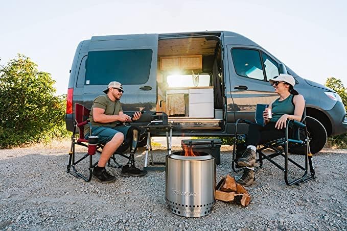 Solo Stove Ranger 2.0 Smokeless Portable Fire Pit With Stand, 15 Inch, 16.5 Lbs - Ranger 2.0