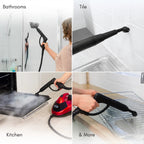 Ewbank Multi-Tool Steam Cleaner, 51 fl oz, 1500 W - Dynamo