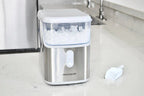 Frigidaire Nugget Ice Maker, 33 Lbs., Black Stainless Steel - EFIC228