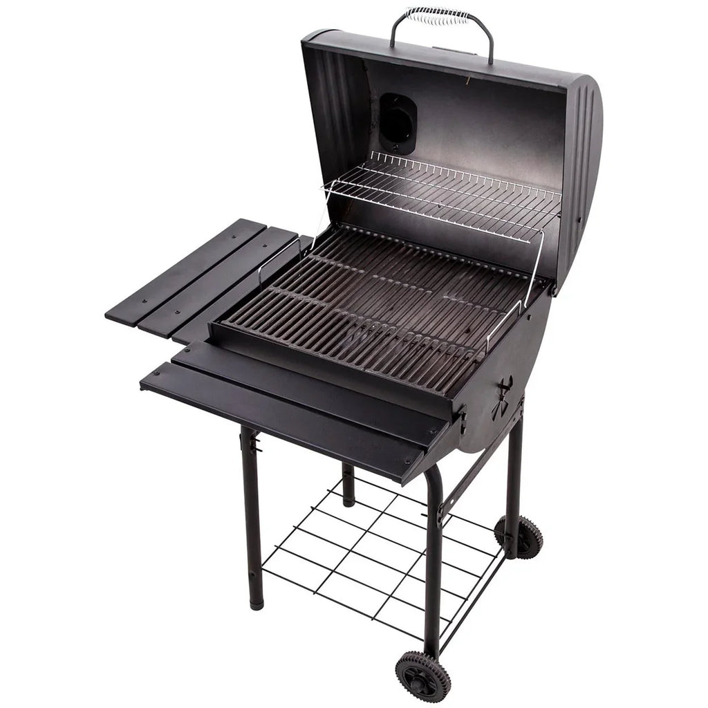 American Gourmet by Char-Broil Charcoal Barrel Outdoor Grill, 625 Sq In