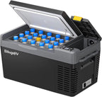 BougeRV Portable Car Refrigerator 21 Qt, 12 Volt, Black - CRPRO