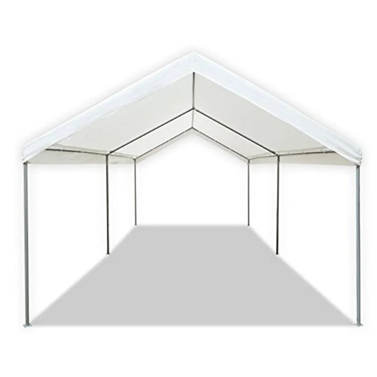 Caravan Canopy Sports Portable Garage Heavy Duty Shelter, White, 10x20 ft - Domain