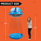 Joiedomi 9ft Tall Halloween Inflatable UFO Yard Decoration