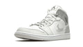 Air Jordan 1 Mid White Camo Sneakers