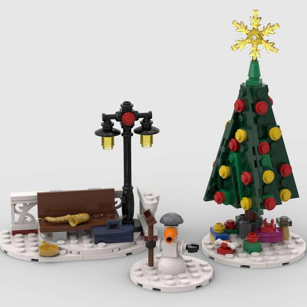 FILONA Christmas Country Church Building Block Kit, 1769 Pieces - MOC-147549