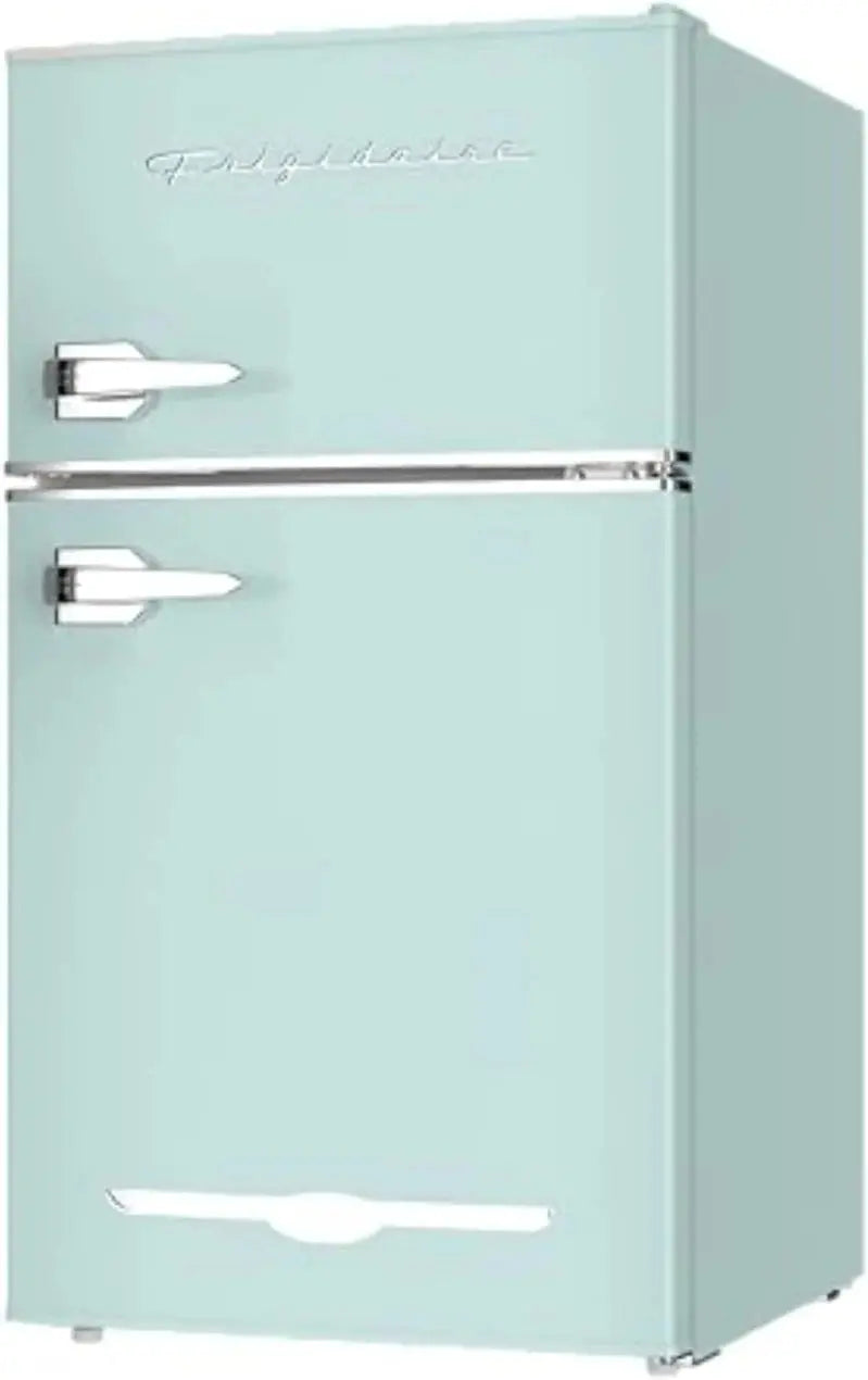 Frigidaire Retro Compact 2-Door Refrigerator With Freezer Compartment And Bottle Opener - 3.2 Cu. Ft