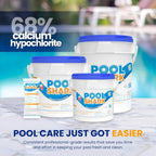 POOL SHARK Calcium Hypochlorite Pool Shock Chlorine Granules, 68%, 50 lbs - CH50